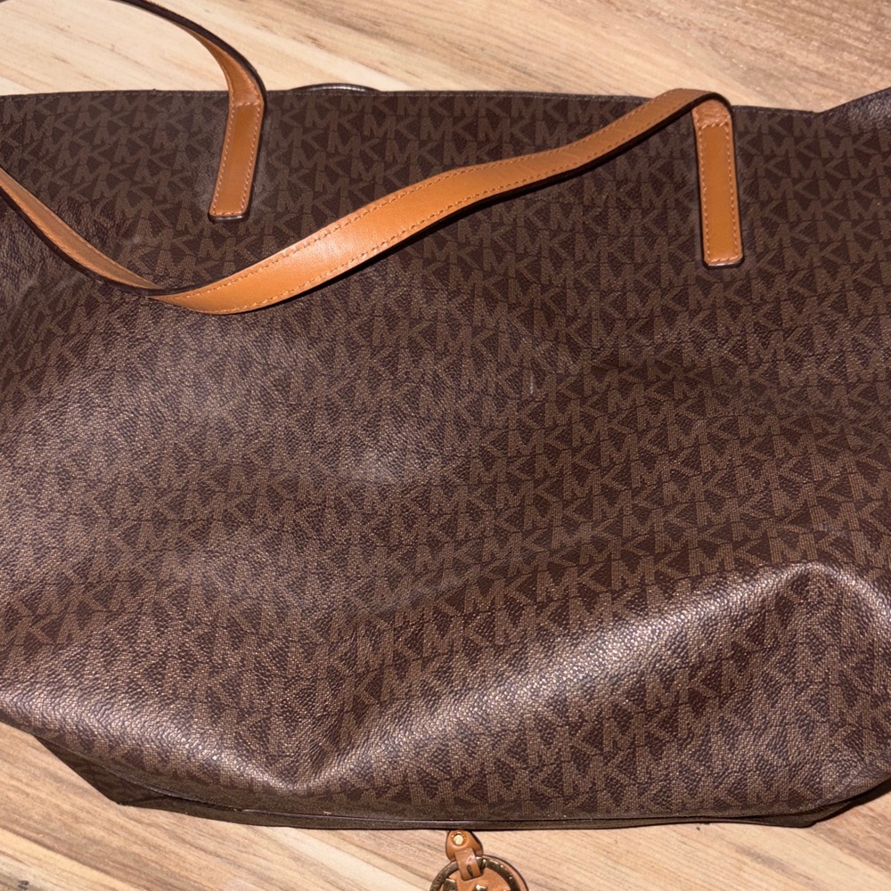 Brown Michael Kors Tote Bag